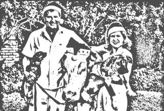 Xmas photo etched onto glass